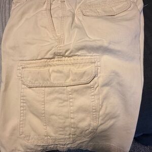Izod Beige Cargo Shorts